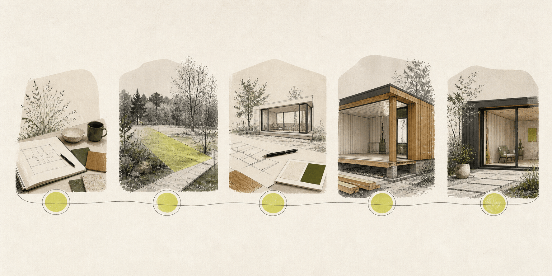 Architectural design to build sequence study
